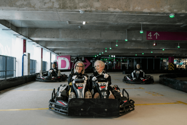 Pasivažinėjimas elektriniu kartingu | 18€